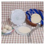 Tortillera de Aluminio con Mango Largo