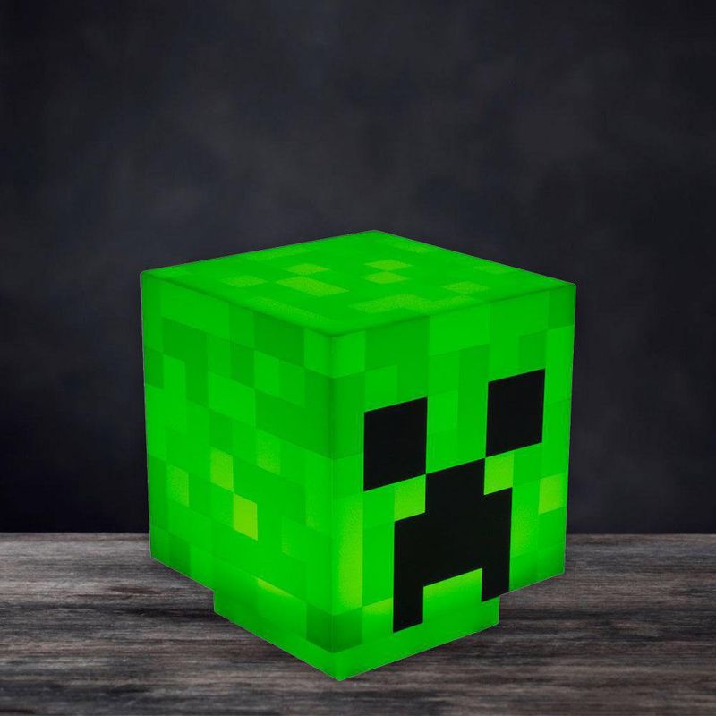 Lámpara Creeper - Minecraft