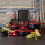 Batería de Cocina de 9 Pzas Mármol - Picca