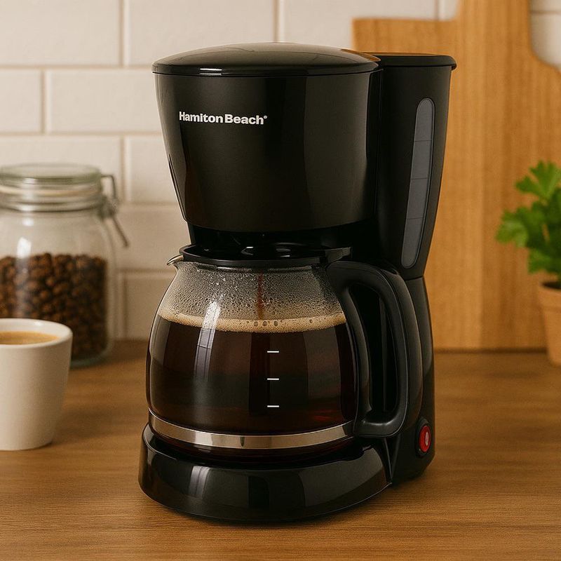 Cafetera Convencional Negra 12 Tazas - Hamilton Beach