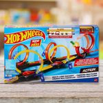 Multi-Loop Raceoff Pista Carreras Frenéticas - Hot Wheels