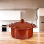 Cacerola De Cerámica Con Tapa 1.5 L