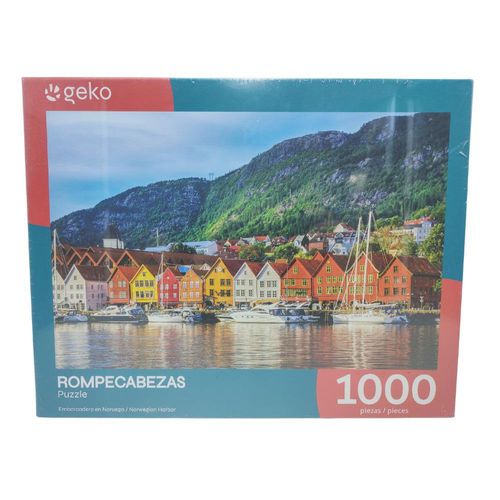 Rompecabezas 1000 Piezas Embarcadero en Noruega