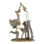 Figura Decorativa Familia Bailando