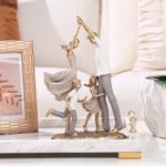 Figura Decorativa Familia Bailando