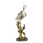 Figura Decorativa Ave Dorada