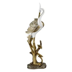 Figura Decorativa Ave Dorada