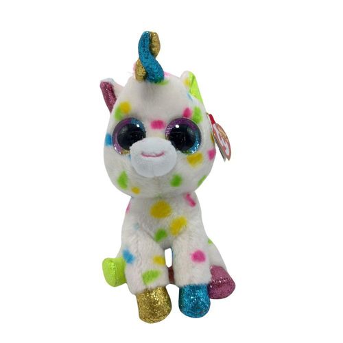 TY Beanie Boos Harmonie Unicornio Moteado