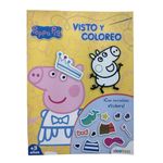 Visto y Coloreo Peppa Pig Sicoben