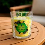 Vela Aromática Citronela en Vaso de Vidrio