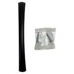 Halador de Barra Negro Mate Plástico 128 Mm