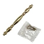 Halador Antiguo Latón tipo Barra Dorado