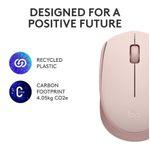 Mouse Inalámbrico M170 Rosa - Logitech