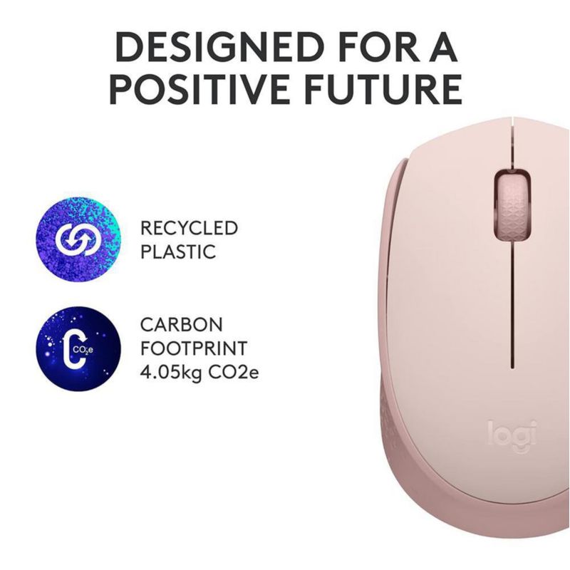 Mouse Inalámbrico M170 Rosa - Logitech