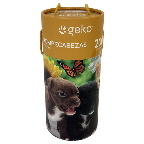 Rompecabezas 200 Pz Perros y Gatos