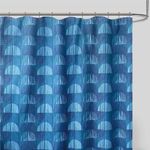 Cortina para Baño Azul