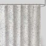 Cortina para Baño Blanco y Negro