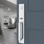 Cerradura para Entrada Derecha Square 190 Negro Satin​