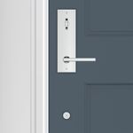 Cerradura para Entrada Derecha Square 190 Negro Satin​