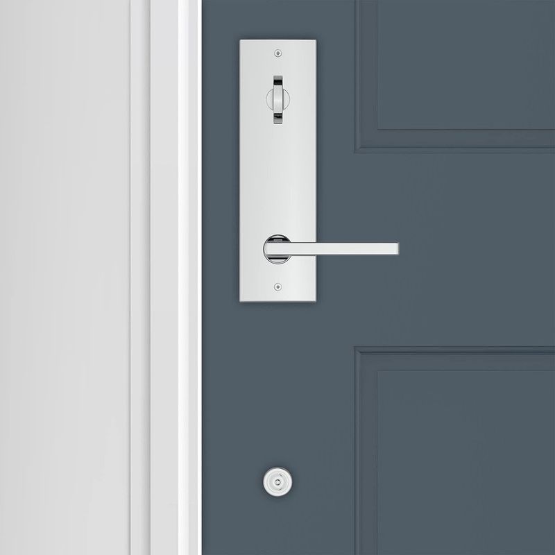 Cerradura para Entrada Derecha Square 190 Negro Satin​