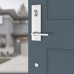 Cerradura para Entrada Derecha Square 190 Negro Satin​