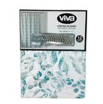 Cortina para Baño Hojas