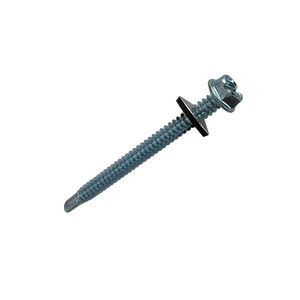 Set 100 Pzas Tornillos Polser 1/4 Plg x 3 Plg con Broca