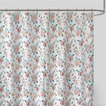 Cortina para Baño Rosas