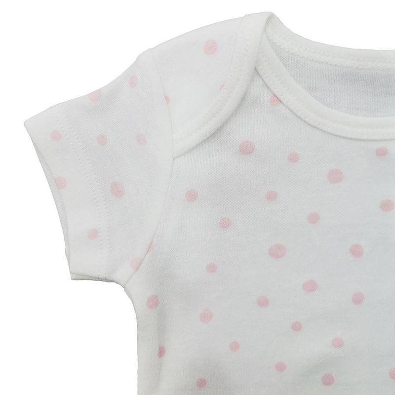 Set Conjunto Elefante Rosa 3 Pzas 6-9 Meses