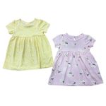 Set Vestidos Margaritas 2 Pzas 18 Meses