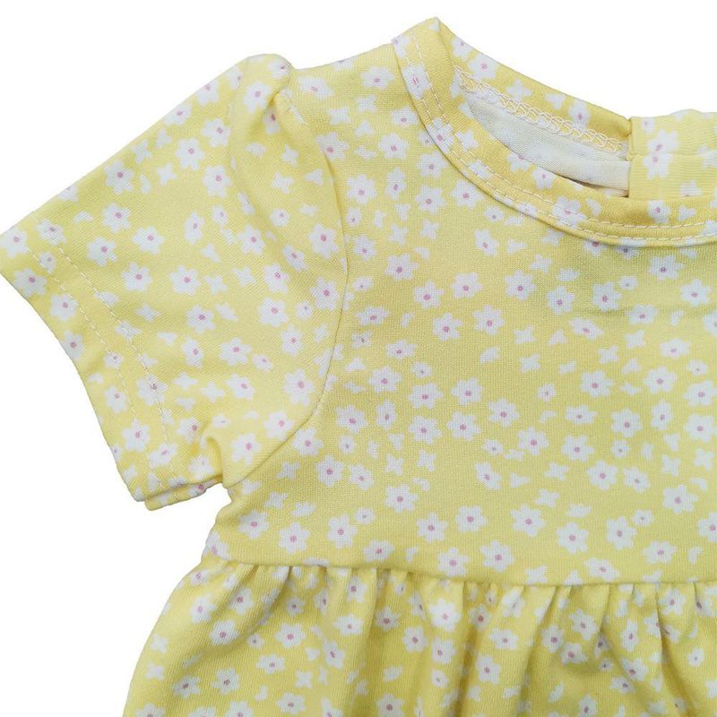 Set Vestidos Margaritas 2 Pzas 6-9 Meses