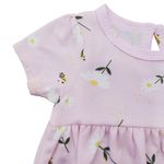 Set Vestidos Margaritas 2 Pzas 6-9 Meses