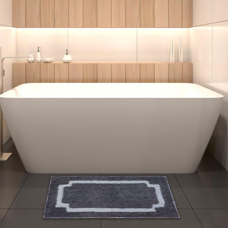 Alfombra de Baño 50x80 Cm Color Negro