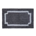 Alfombra de Baño 50x80 Cm Color Negro