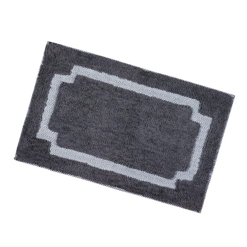 Alfombra de Baño 50x80 Cm Color Negro