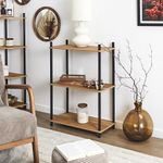 Estantería Multiusos de Acacia con 3 Niveles