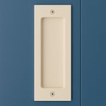 Cerradura para Puerta de Níquel Satinado