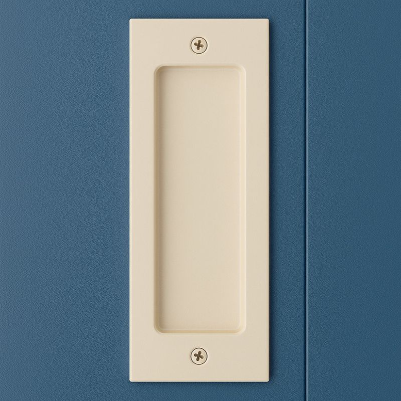 Cerradura para Puerta de Níquel Satinado