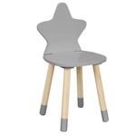 Silla Infantil Estrella Gris