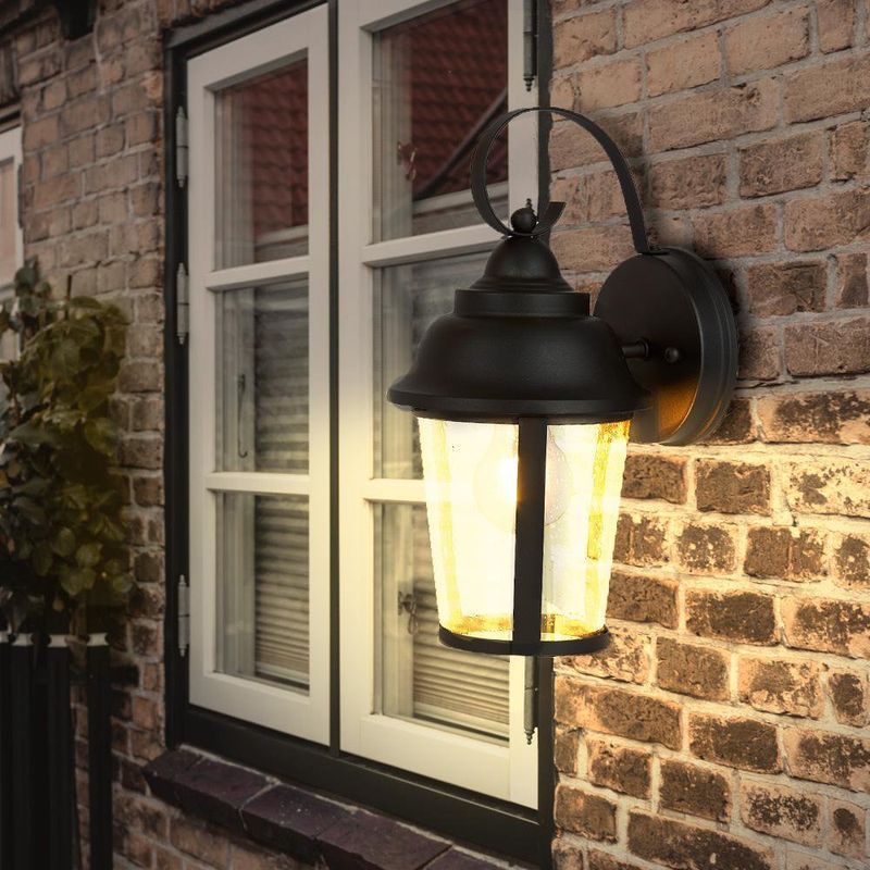 Farol De Pared Allegra Negro De 20W - Tecnolite