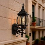 Farol de Pared Estilo Colonial para Exteriores