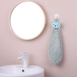 Toalla de Manos con Diseño de Buho Verde