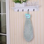 Toalla de Manos con Diseño de Buho Verde