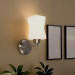 Set de 2 Lámparas para Pared Pantalla Cuadrada Esmerilada
