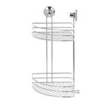 Esquinero de Baño de 2 Niveles con Ventosas