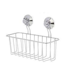 Canasta de Baño con Ventosa Transparente