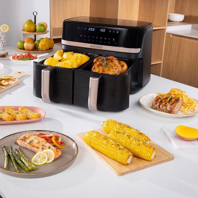 Freidora de Aire Doble 9L Black+Decker