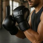 Guantes de Boxeo Powerlock V2 Negro 14 Onz