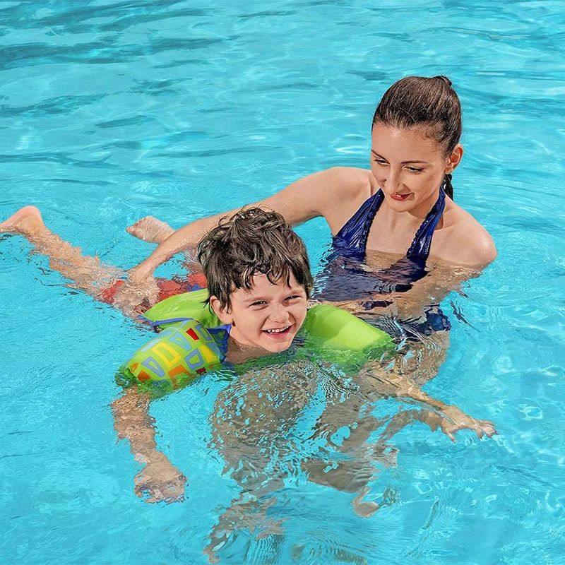 Chaleco Flotador Natación Infantil con Brazitos Integrados Diseños Surtidos
