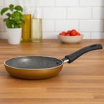 Sartén de Aluminio con Antiadherente Dorado